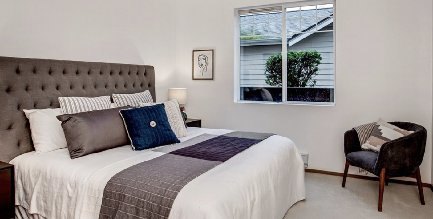 6 spacious owners bedroom in grey pallette