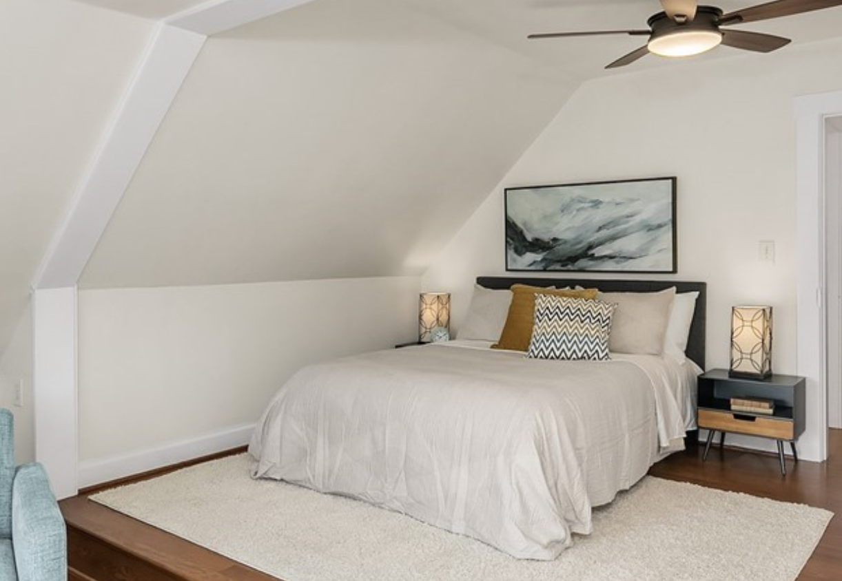 modern farmhouse cozy bedroom