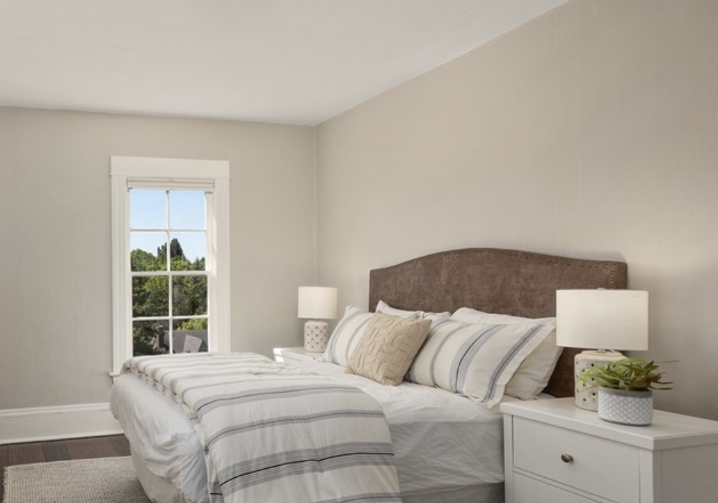 tranquil guest bedroom